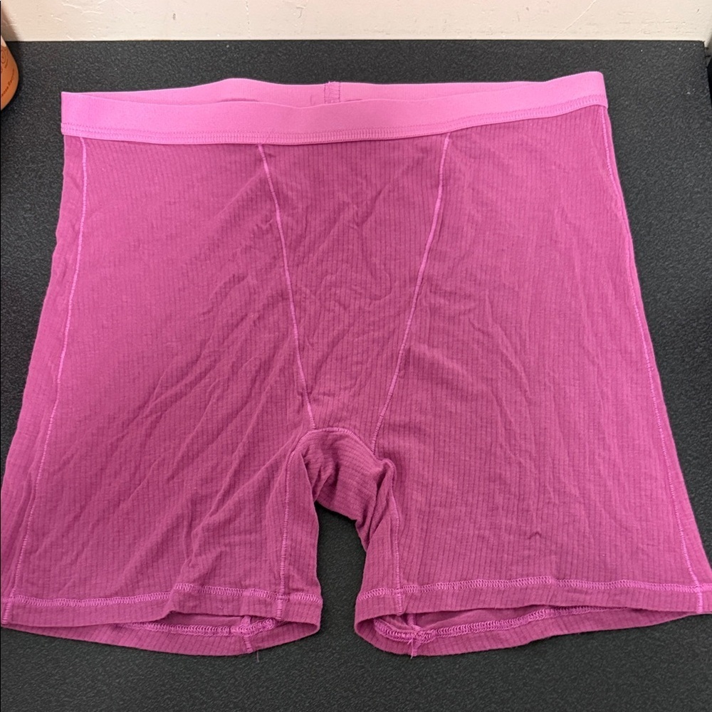 Fruit of the Loom Magenta Seamless High-Rise Boxer Briefs